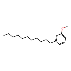 Anisole, m-undecyl- structure