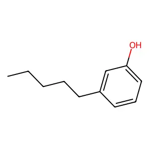 m-Pentylphenol structure