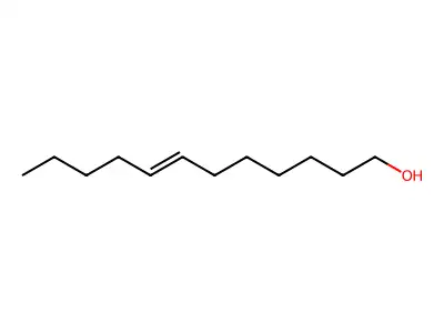(E)-dodec-7-en-1-ol structure