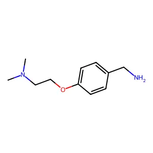 对(2-(二甲氨基)乙氧基)苄胺 structure