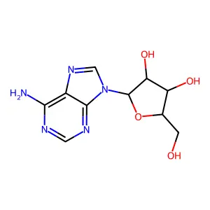 9-Arabinofuranosyl-9H-purin-6-amine structure