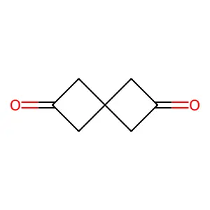 Spiro[3.3]heptane-2,6-dione structure