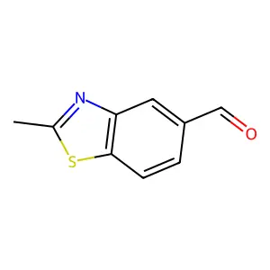 2-Methylbenzo[d]thiazole-5-carbaldehyde structure