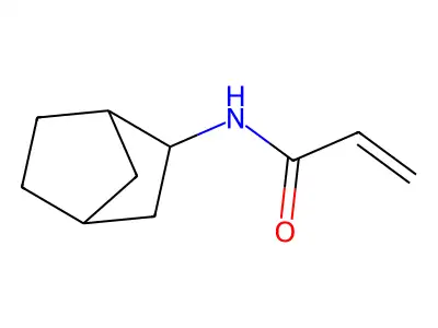 N-{bicyclo[2.2.1]heptan-2-yl}prop-2-enamide structure