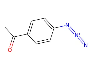 1-(4-Azidophenyl)ethan-1-one structure
