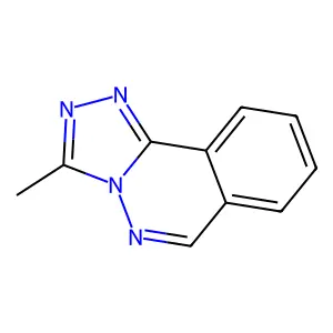 3-Methyl-1,2,4-triazolo(3,4-a)phthalazine structure