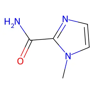 1-甲基-1H-咪唑-2-甲酰胺 structure