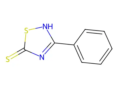 3-Phenyl-1,2,4-thiadiazole-5-thiol structure