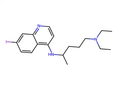 Iodoquine structure
