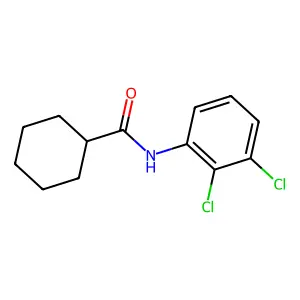 N-(2,3-dichlorophenyl)cyclohexanecarboxamide structure