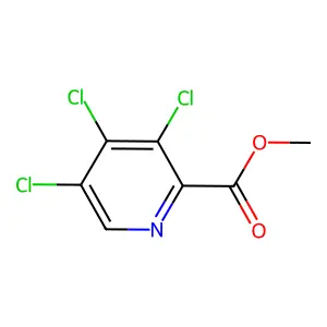 Methyl 3,4,5-trichloropyridine-2-carboxylate structure