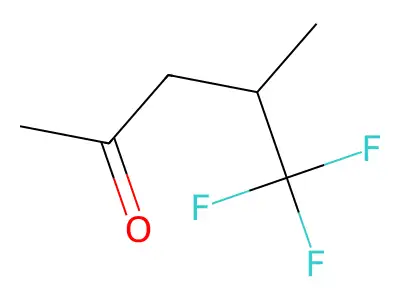 5,5,5-Trifluoro-4-methylpentan-2-one structure