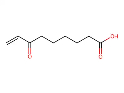 7-Oxo-8-nonenoic acid structure