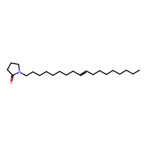 2-Pyrrolidinone, 1-(9Z)-9-octadecenyl- structure