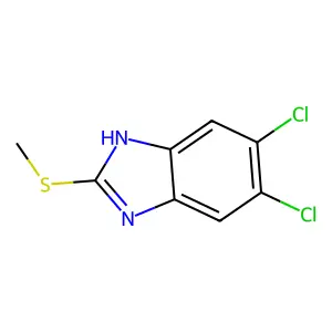 5,6-Dichloro-1H-benzimidazole structure