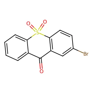 2-Bromo-9H-thioxanthen-9-one 10,10-dioxide structure