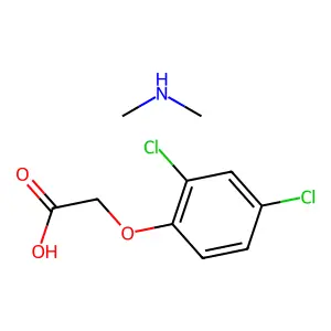 2,4-D-Dimethylammonium structure