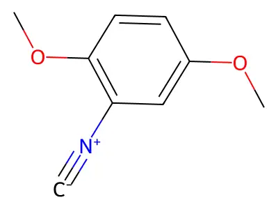2,5-Dimethoxyphenylisocyanide structure
