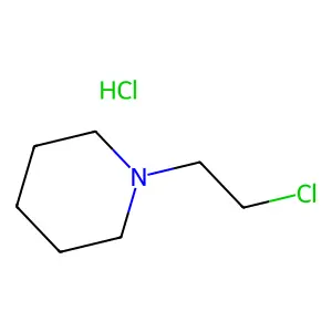 Piperidine, 1-(2-chloroethyl)-, hydrochloride structure