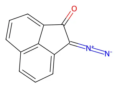 2-Diazoacenaphthen-1-one structure