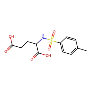 2-(对甲苯磺酰氨基)戊二酸 structure