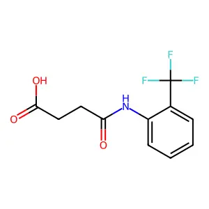 4-氧代-4-[2-(三氟甲基)苯氨基]丁酸 structure