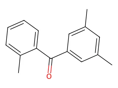 (3,5-Dimethyl-phenyl)-o-tolyl-methanone structure
