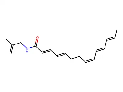 Dehydro-gamma-sanshool structure