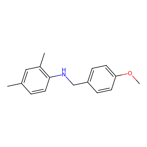 N-(4-Methoxybenzyl)-2,4-dimethylaniline structure