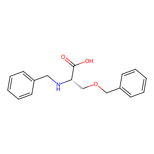 Benzyl-O-benzyl-serine methyl ester structure