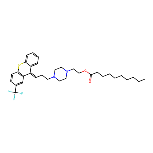 Flupenthixol Decanoate structure