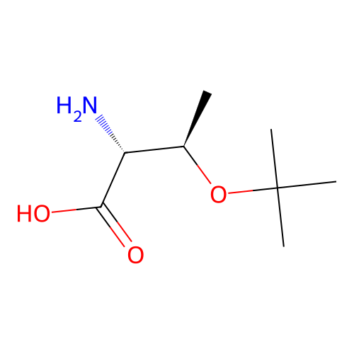 (2R,3R)-2-Amino-3-(tert-butoxy)butanoic acid structure