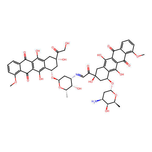 Doxorubicin Impurity53 structure