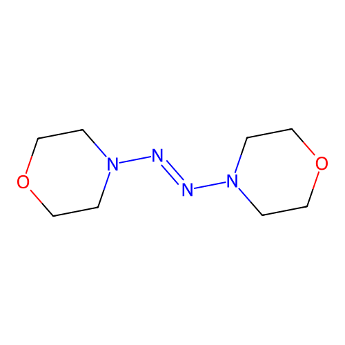 4-(4-Morpholinyldiazenyl)morpholine structure
