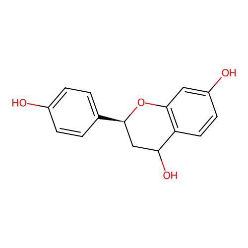 (2S)-2-(4-hydroxyphenyl)-3,4-dihydro-2H-chromene-4,7-diol structure