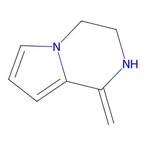 1-methylidene-3,4-dihydro-2H-pyrrolo[1,2-a]pyrazine structure
