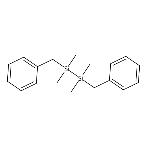 1,2-Dibenzyl-1,1,2,2-tetramethyldisilane structure