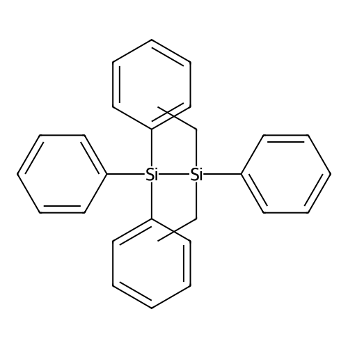 1,1-Diethyl-1,2,2,2-tetraphenyldisilane structure
