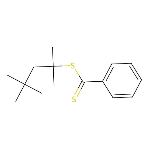 2,4,4-Trimethylpent-2-yl dithiobenzoate structure