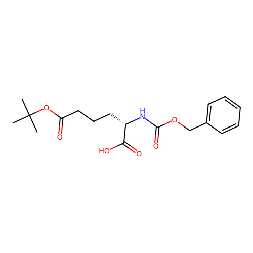 Cbz-aad(otbu)-oh dcha structure
