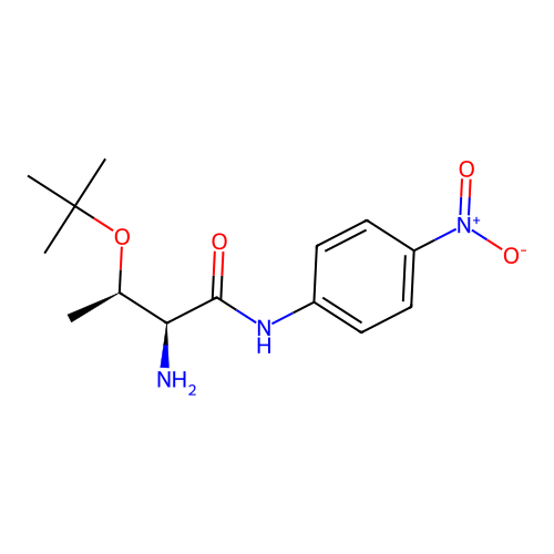 (2S,3R)-2-amino-3-[(2-methylpropan-2-yl)oxy]-N-(4-nitrophenyl)butanamide structure