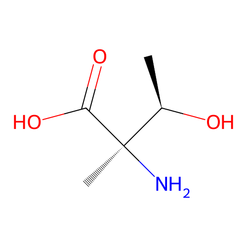 2-Methyl-D-allothreonine structure