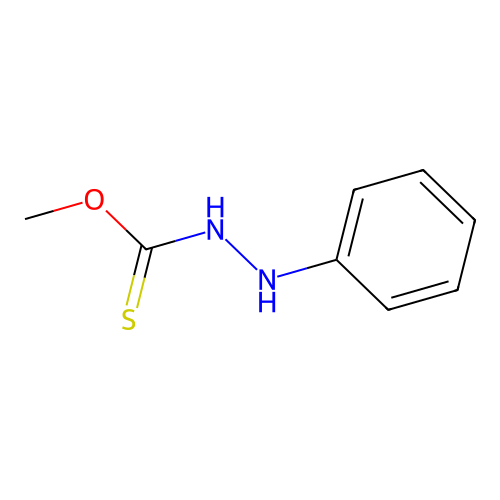 Carbazic acid, 3-phenylthio-, O-methyl ester structure