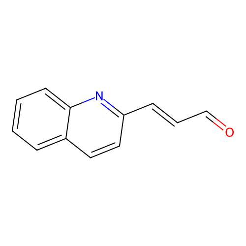 3-(Quinolin-2-YL)prop-2-enal structure