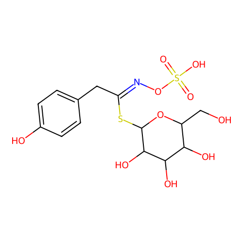 白芥子苷 structure