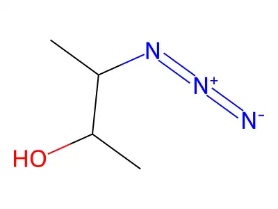 3-Azidobutan-2-ol structure