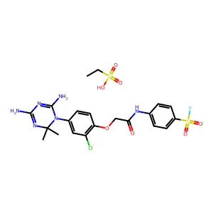 2,6-Diaminopyrimidine-4-carboxylic acid structure