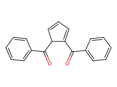 1,5-Dibenzoyl-1,3-cyclopentadiene structure