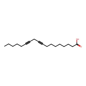 9,12-十八碳二炔酸 structure