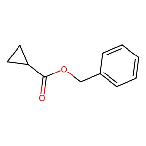 Benzyl cyclopropanecarboxylate structure